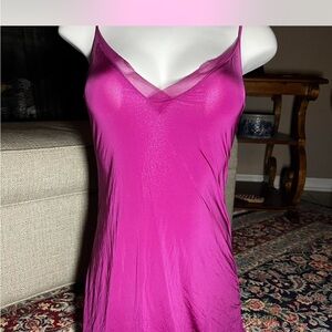 Victoria's Secret Fuchsia Chemise
